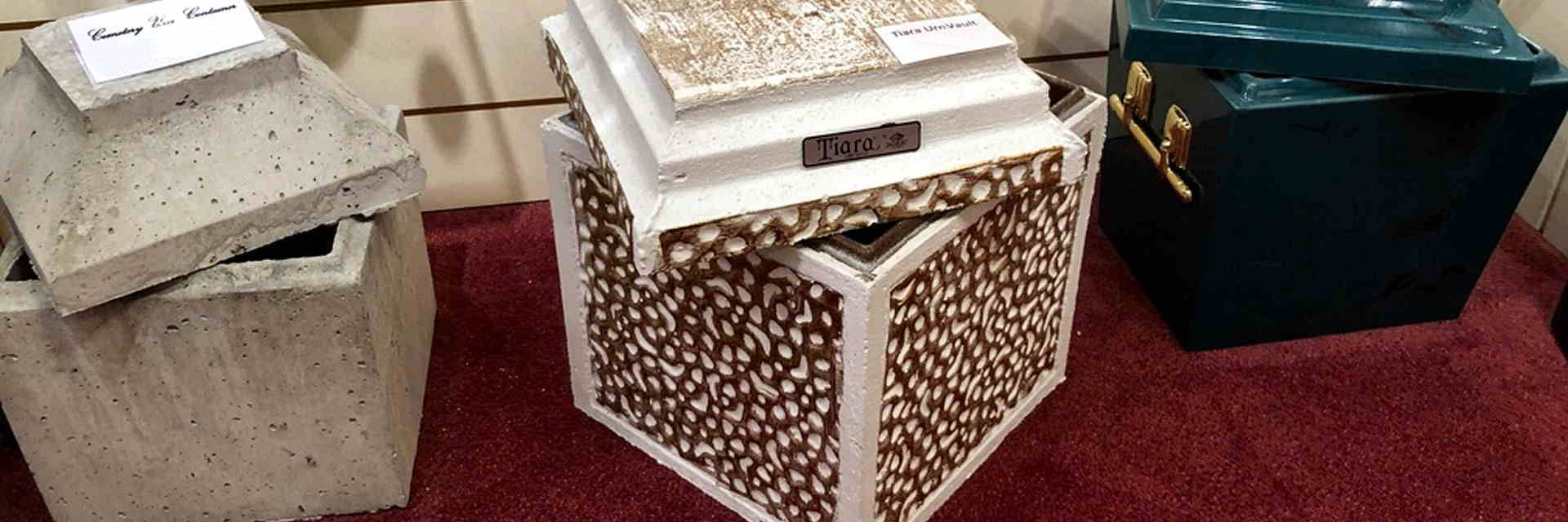 Burial Vault Show Room